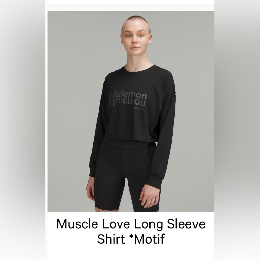 lululemon athletica Graphite Long Sleeve Tee